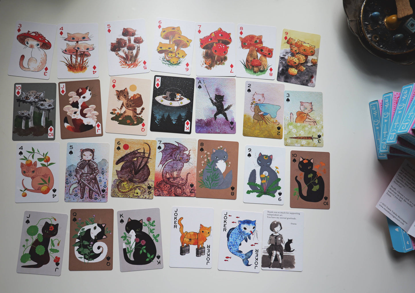 The Magic Neko Deck - Cat playing cards