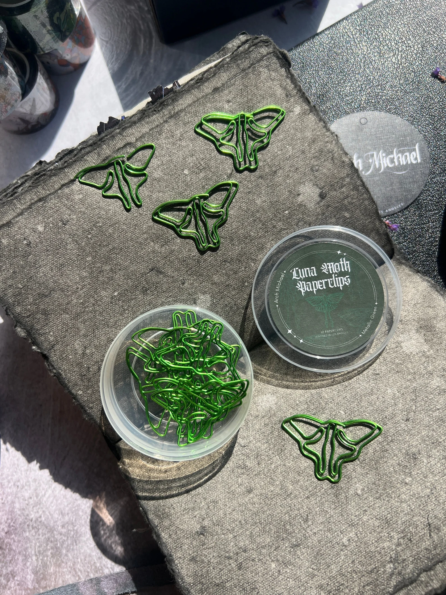 AM Paperclips | Luna Moth