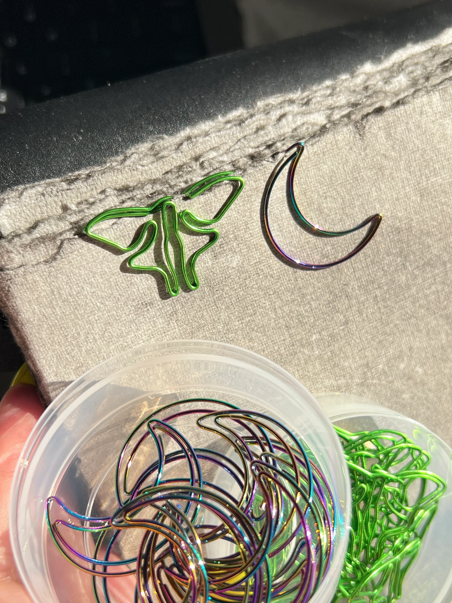 AM Paperclips | Luna Moth