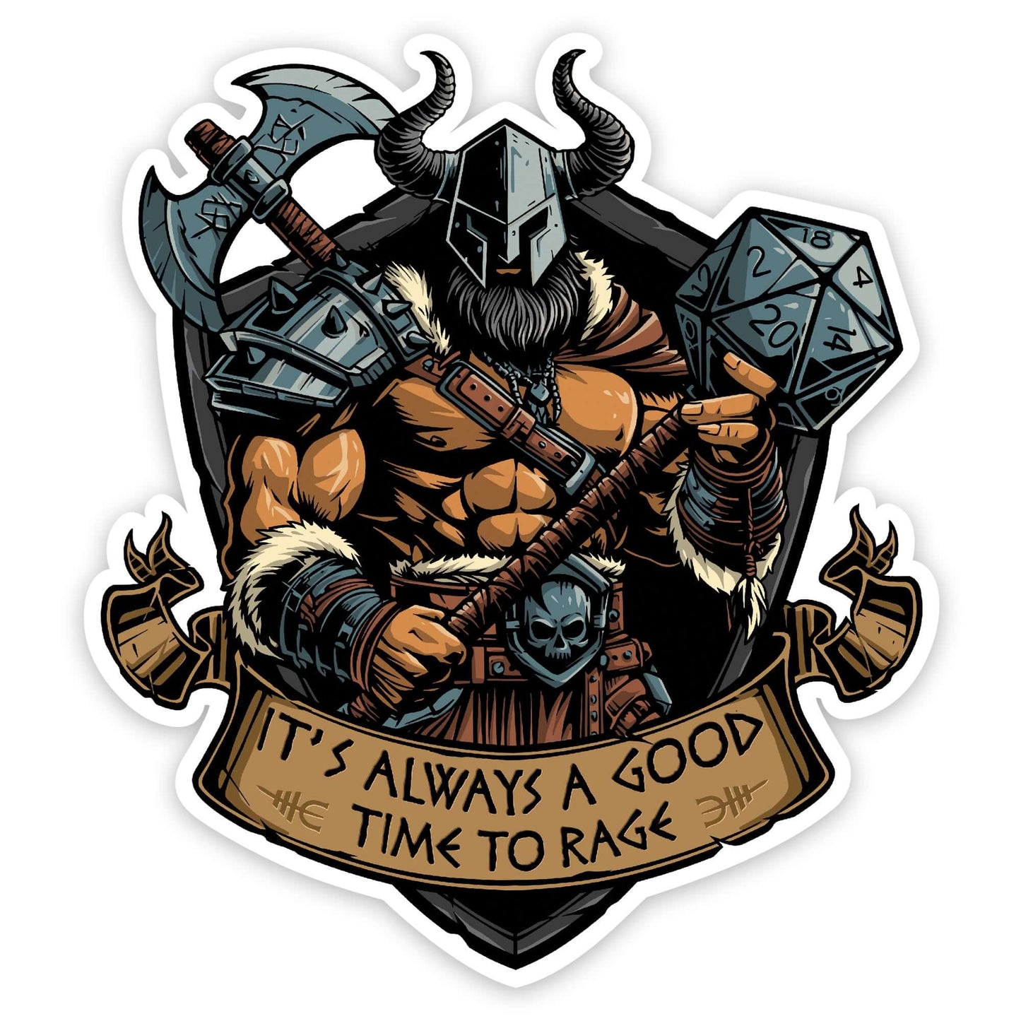 GS Vinyl Sticker | Time to Rage