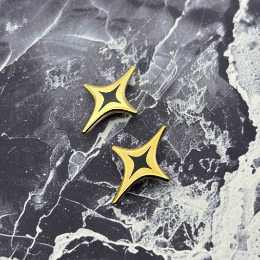 FCC Enamel Pin | Sparkle Stars Set (Gold)