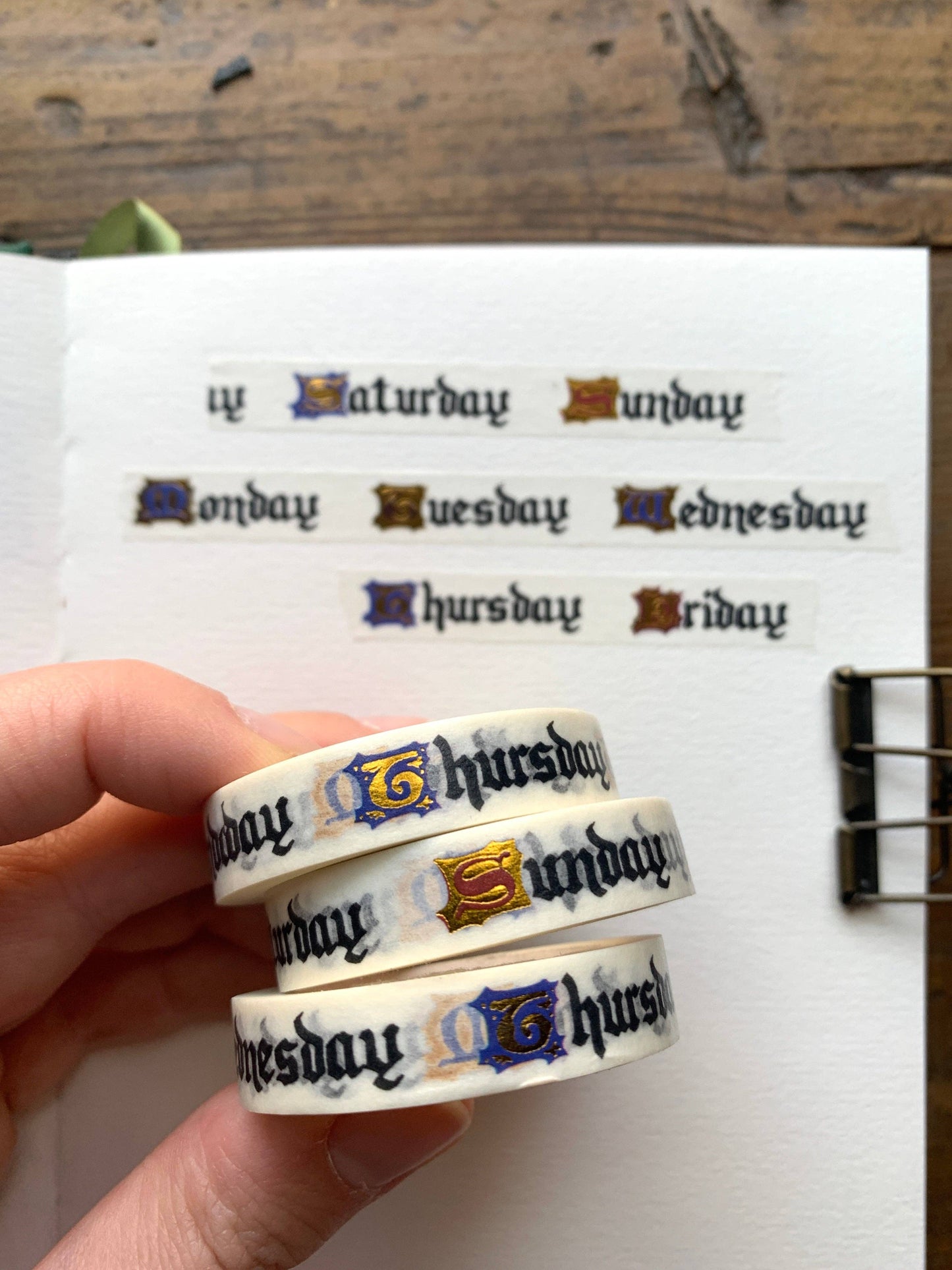 CM Washi Tape | Insular Days of the Week