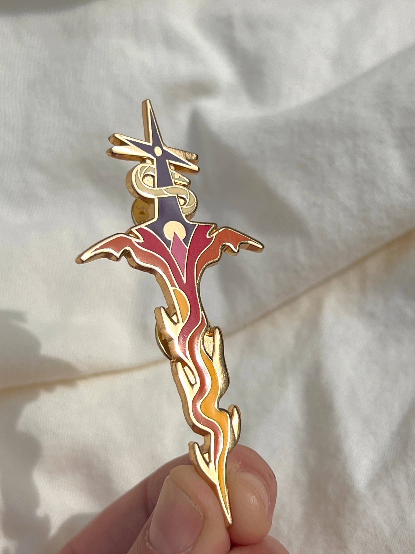 Enamel Pin | Dragon Sword