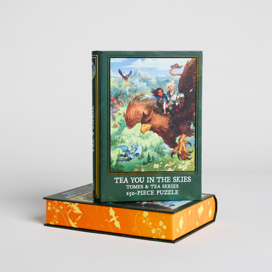 Book Keepsake Puzzle | Tomes & Tea