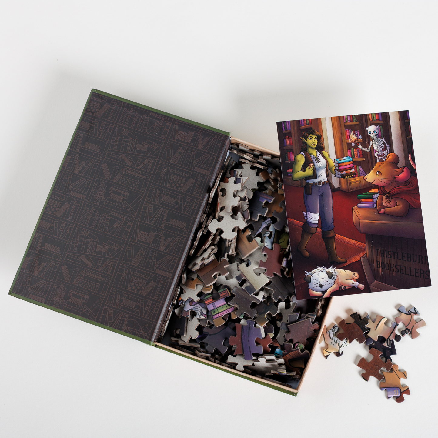 Book Keepsake Puzzle | Bookshops & Bonedust