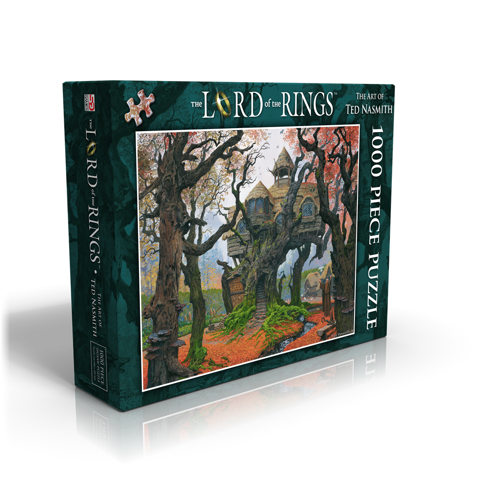 The Lord Of The Rings 1000 Piece Jigsaw Puzzle: Ted Nasmith - Rhosgobel