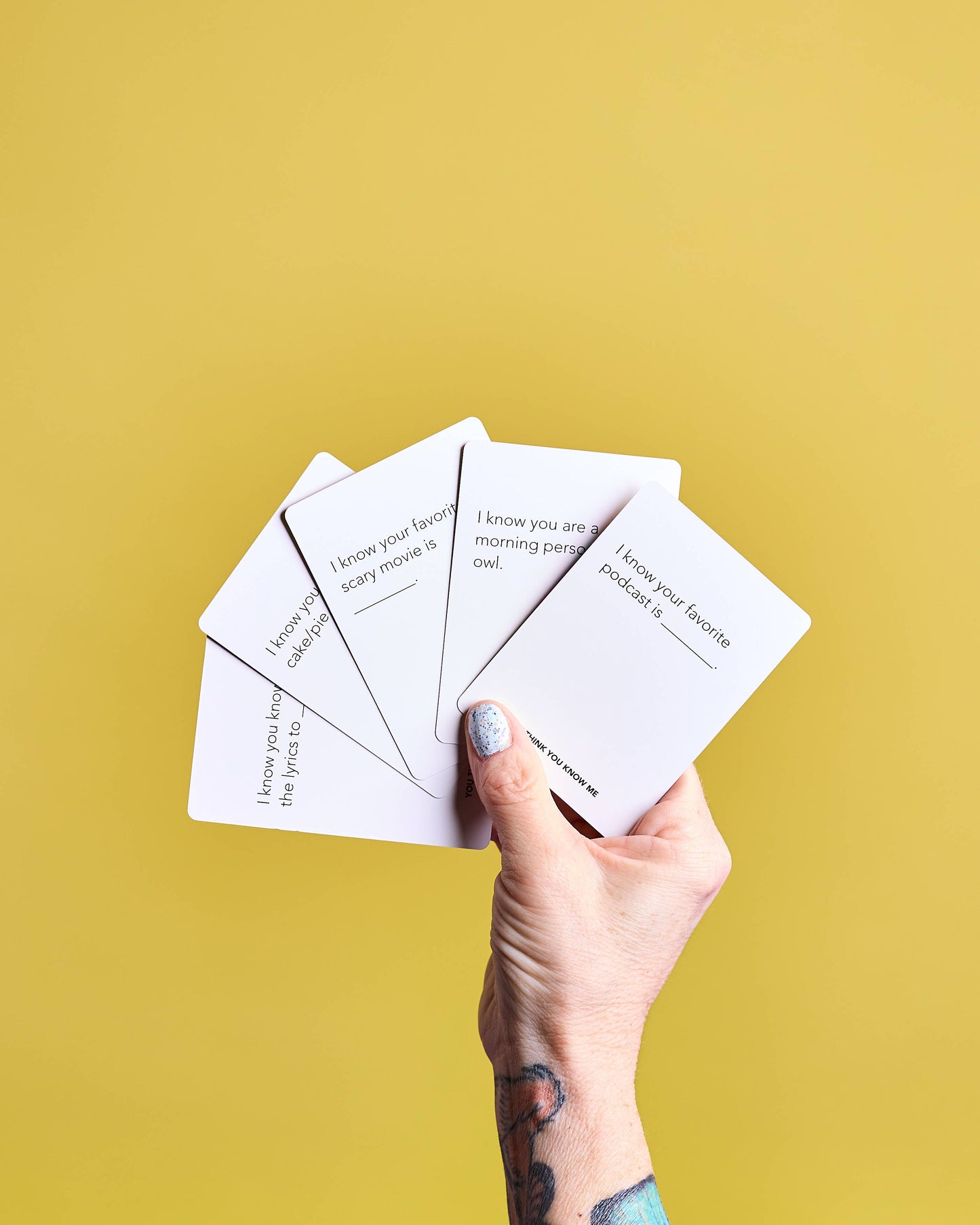 You Think You Know Me