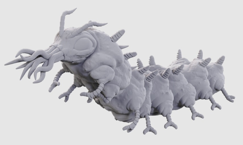 Nolzur's Marvelous Unpainted Miniatures - W24 Classic Carrion Crawler [WZK 90741]