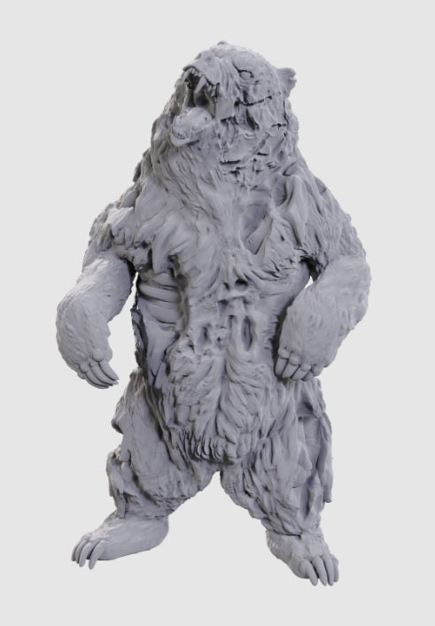 WizKids Deep Cuts: W24 Zombie Grizzly Bear [WZK 90746]