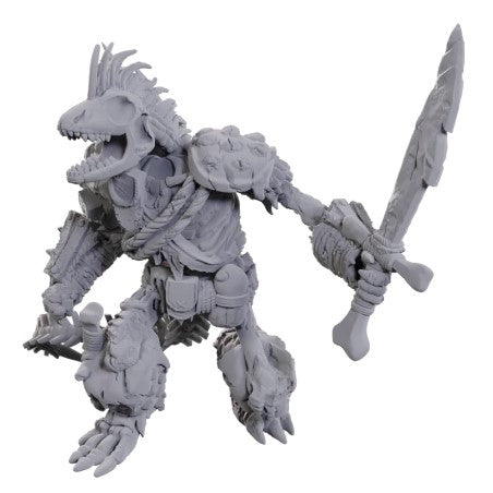 D&D: NMU: Lizardfolk Skeleton W23 [WZK90117]
