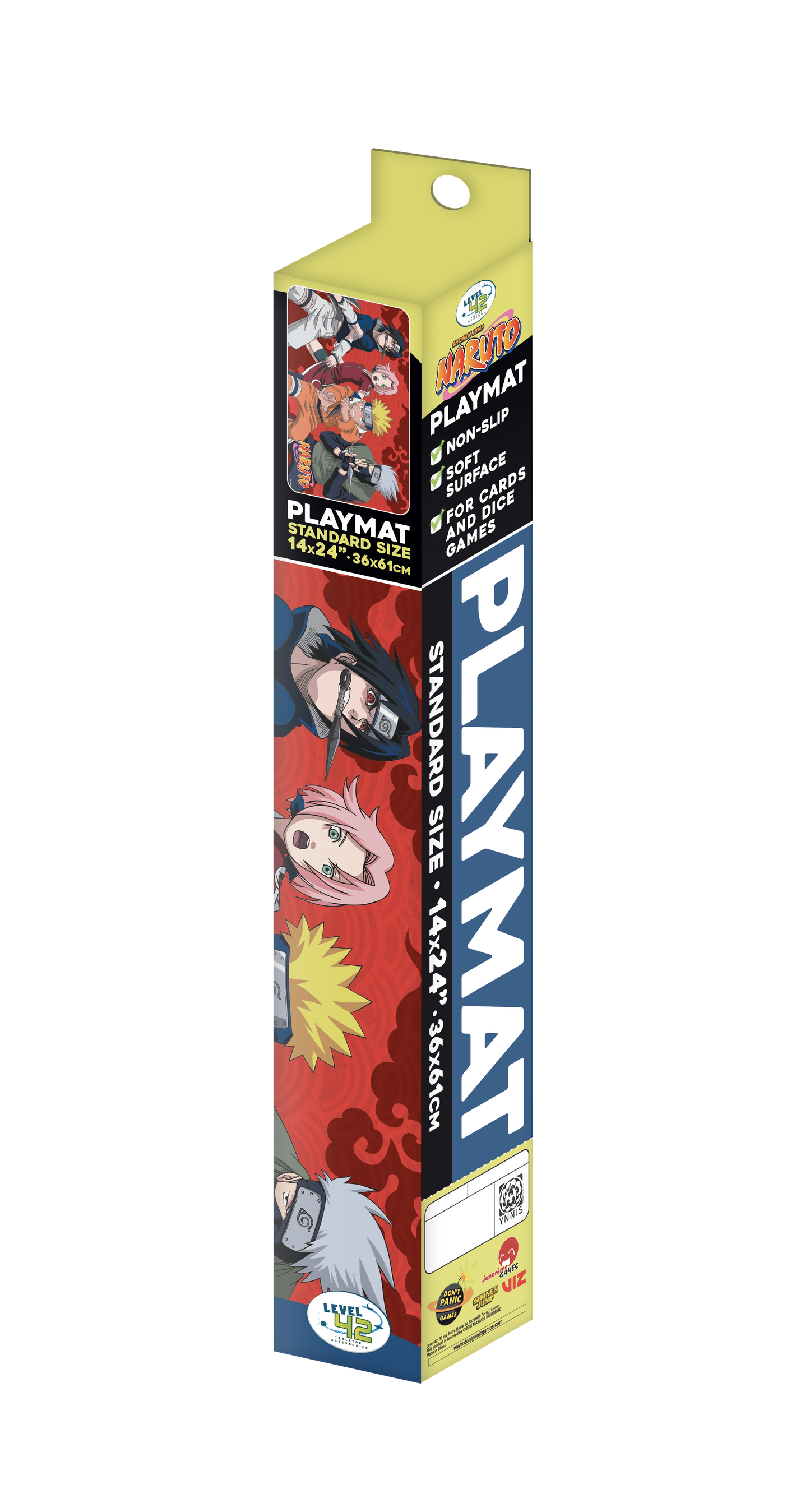 sale - Officially Licensed Naruto Playmat - Kakashi Team