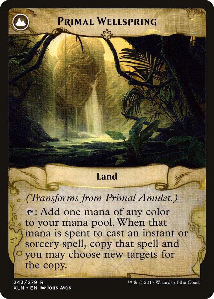 Primal Amulet (Back)