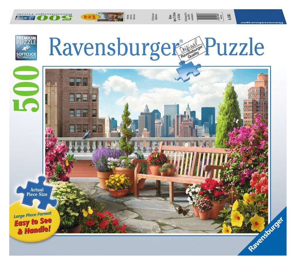 sale - Rooftop Garden | 500 pc Large Format Puzzle