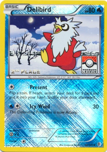 Delibird - 38/149 (Pokemon League) [2nd Place]