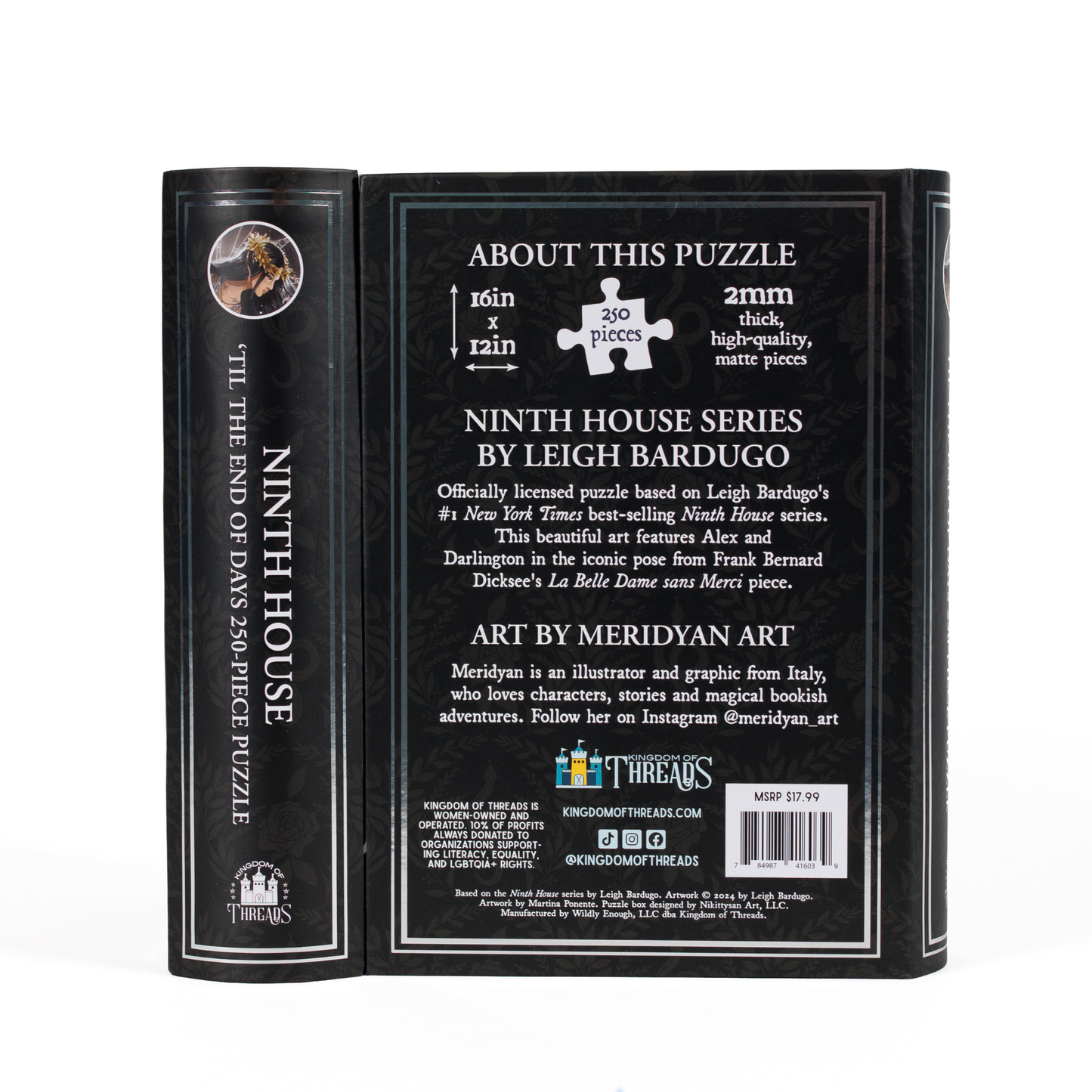 Book Keepsake Puzzle | Ninth House