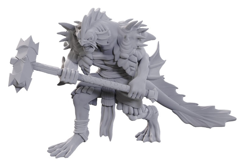 Dungeons & Dragons: Nolzur's Marvelous Unpainted Miniatures - W25 Sahuagin Coral Smasher [WZK 90761]