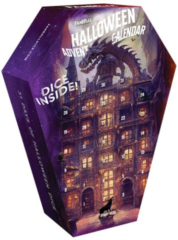 sale - FR Halloween Advent Dice Calendar