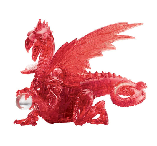 Deluxe Crystal 3D Puzzle | Red Dragon
