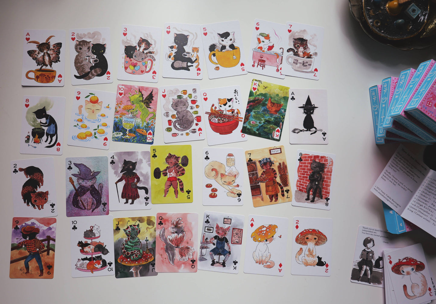 The Magic Neko Deck - Cat playing cards