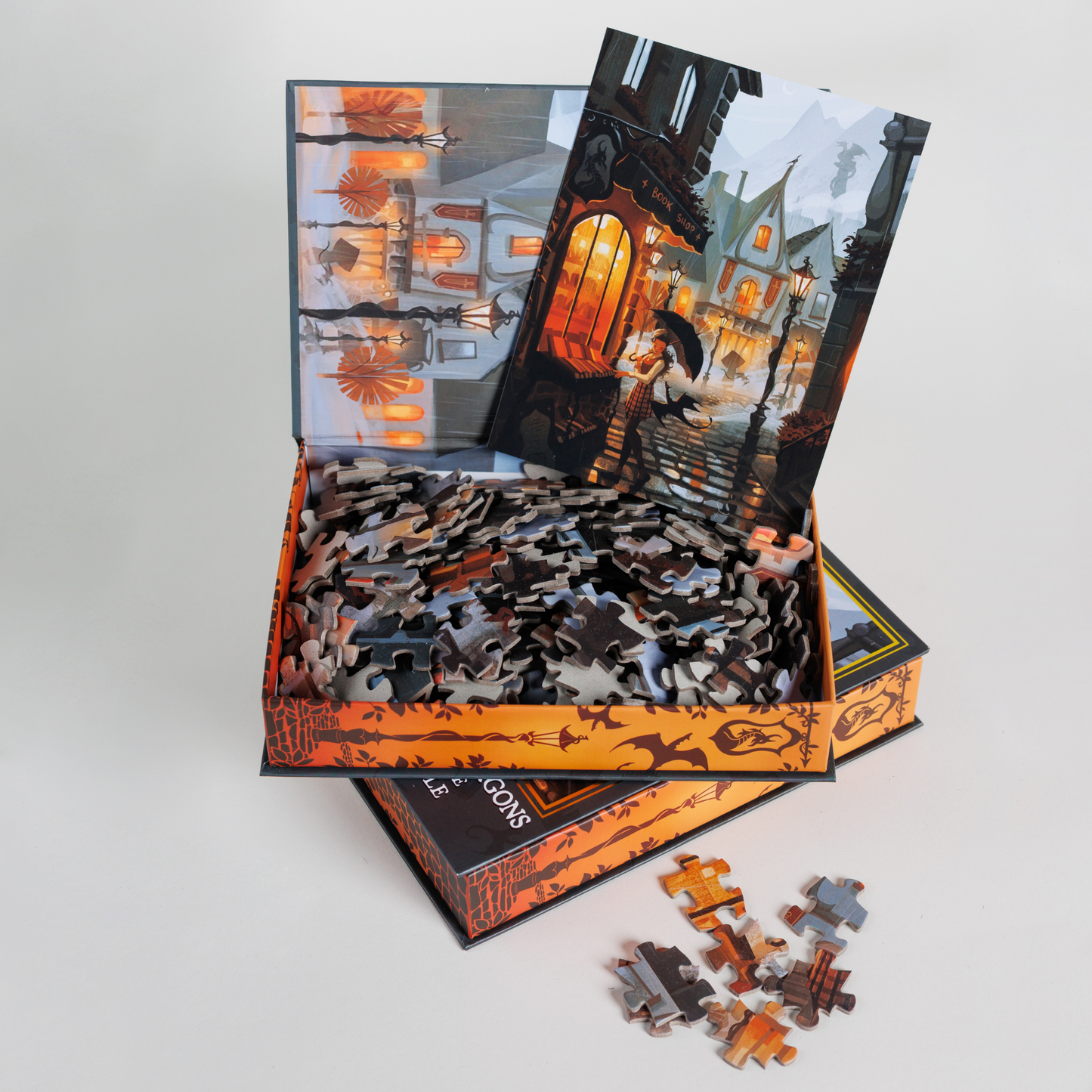Book Keepsake Puzzle | Book Dragons