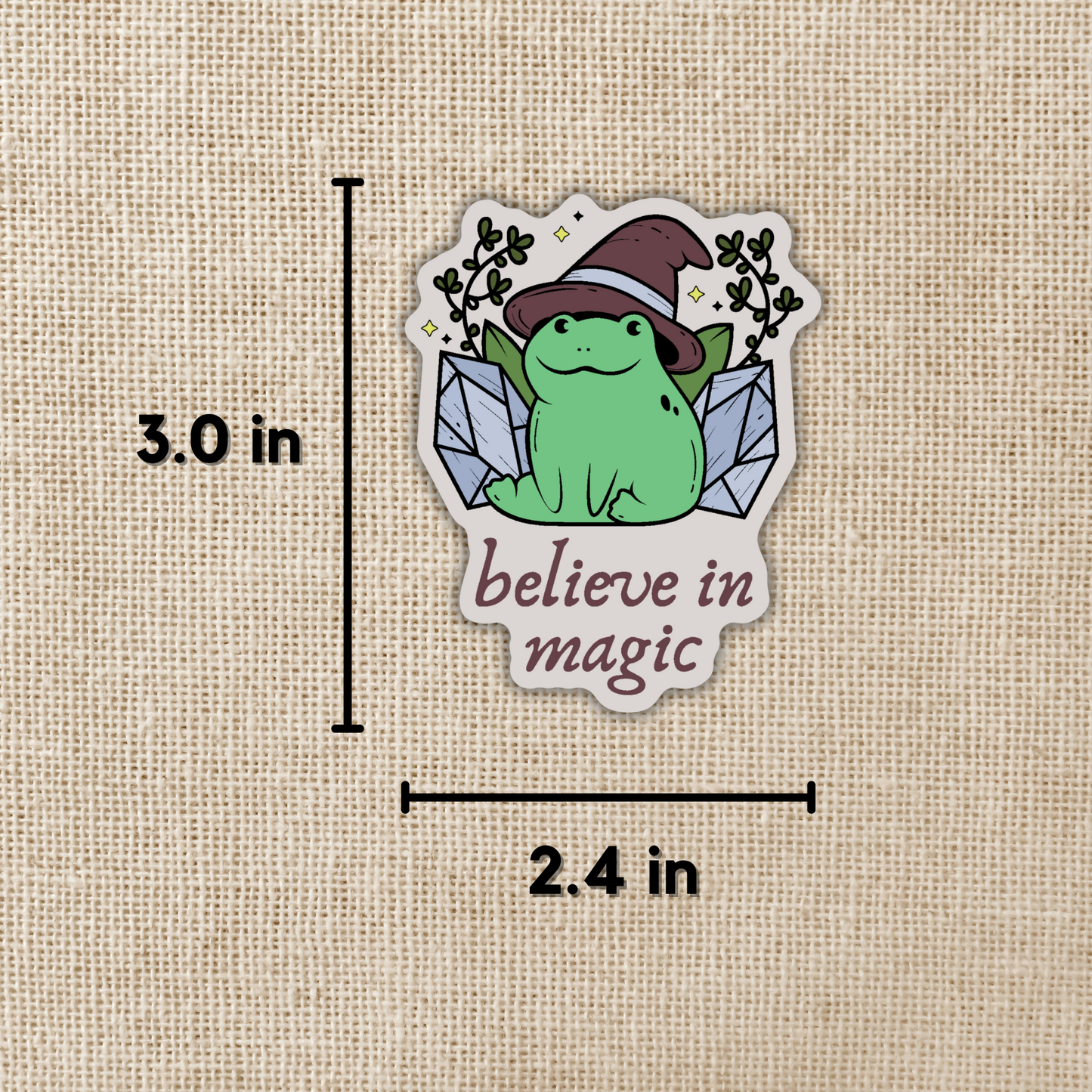 Believe In Magic Sticker