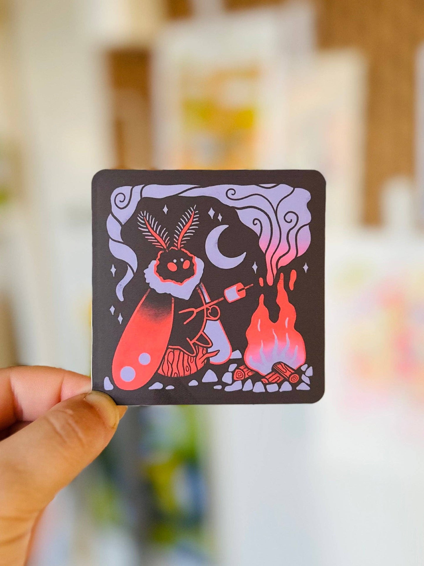 OHG Sticker | Mothman Camping