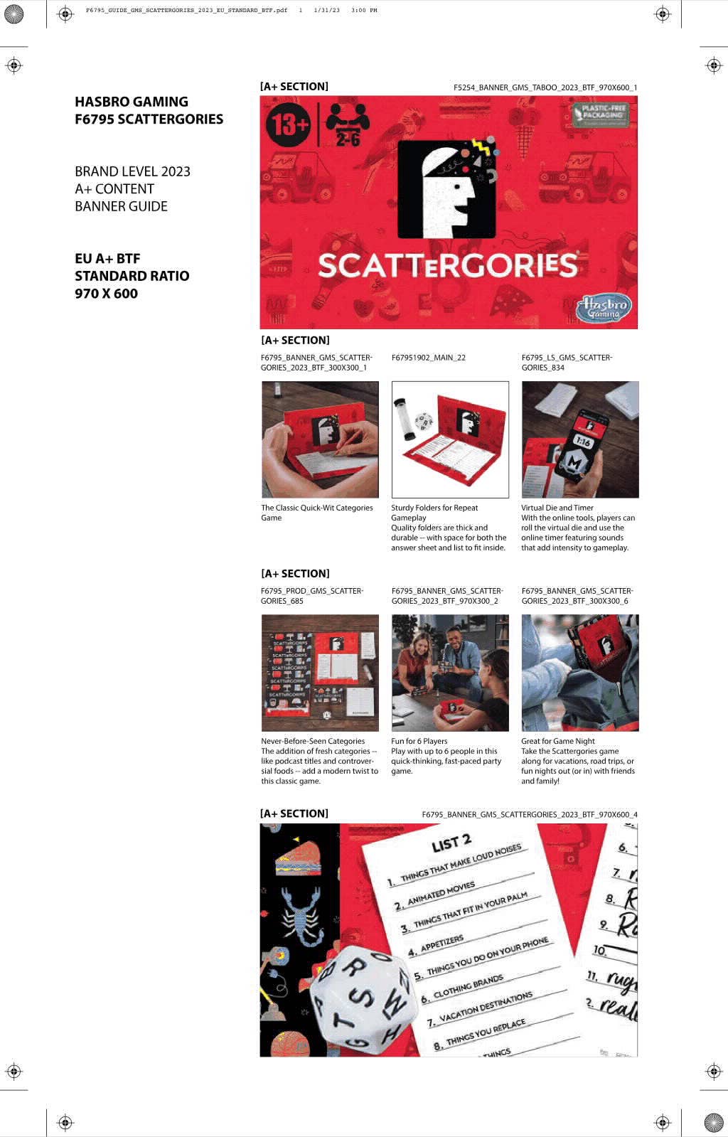 Scattergories