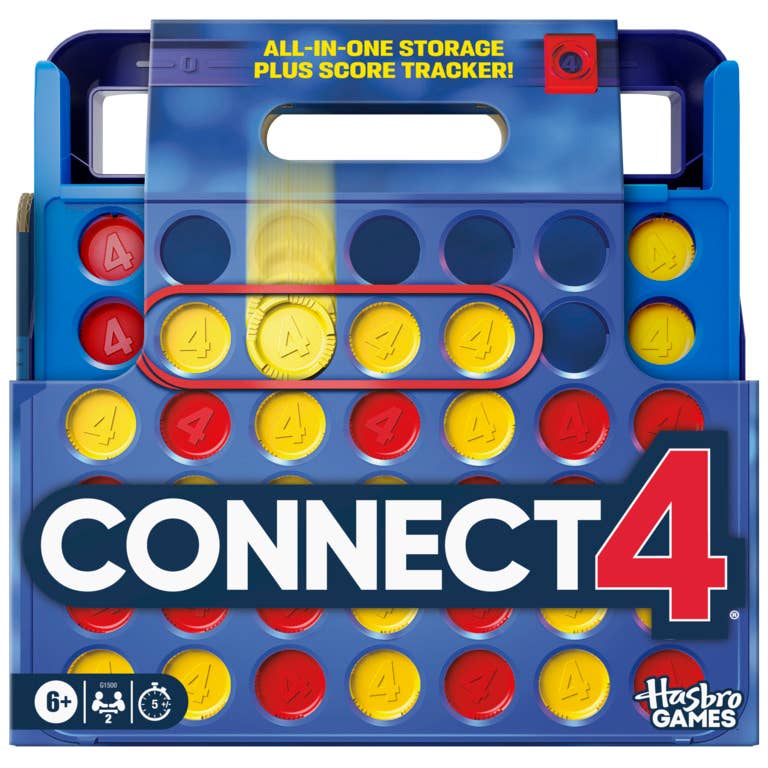 Official Hasbro Games Connect 4 Game (2025)