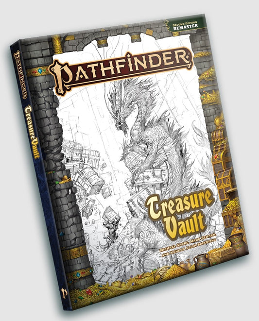 Pathfinder RPG: Treasure Vault Hardcover (Remastered) (Sketch Cover Edition) (P2)