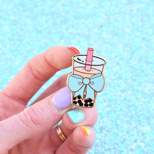 Enamel Pin | Brown Sugar Bow-ba