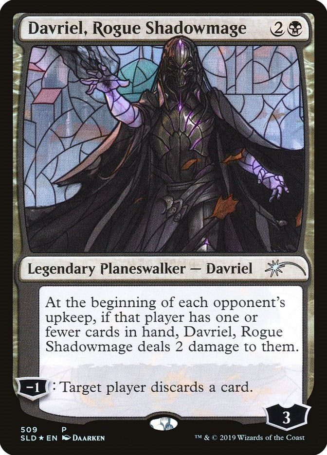 Davriel, Rogue Shadowmage (Stained Glass)