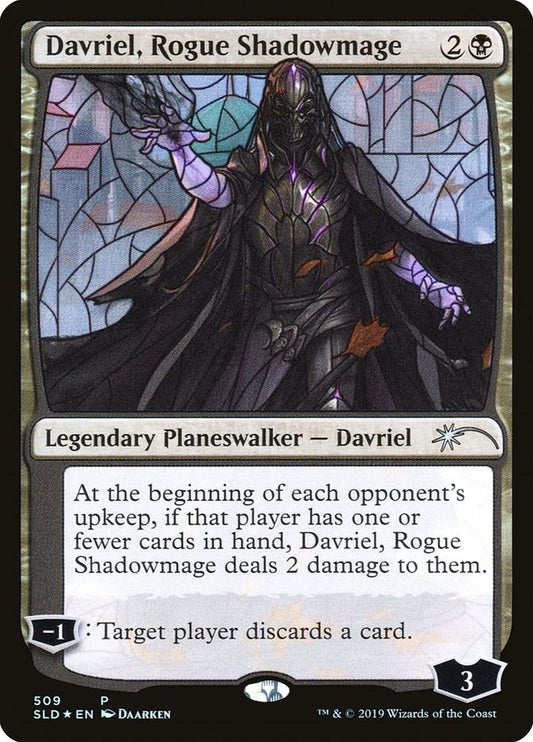 Davriel, Rogue Shadowmage (Stained Glass)