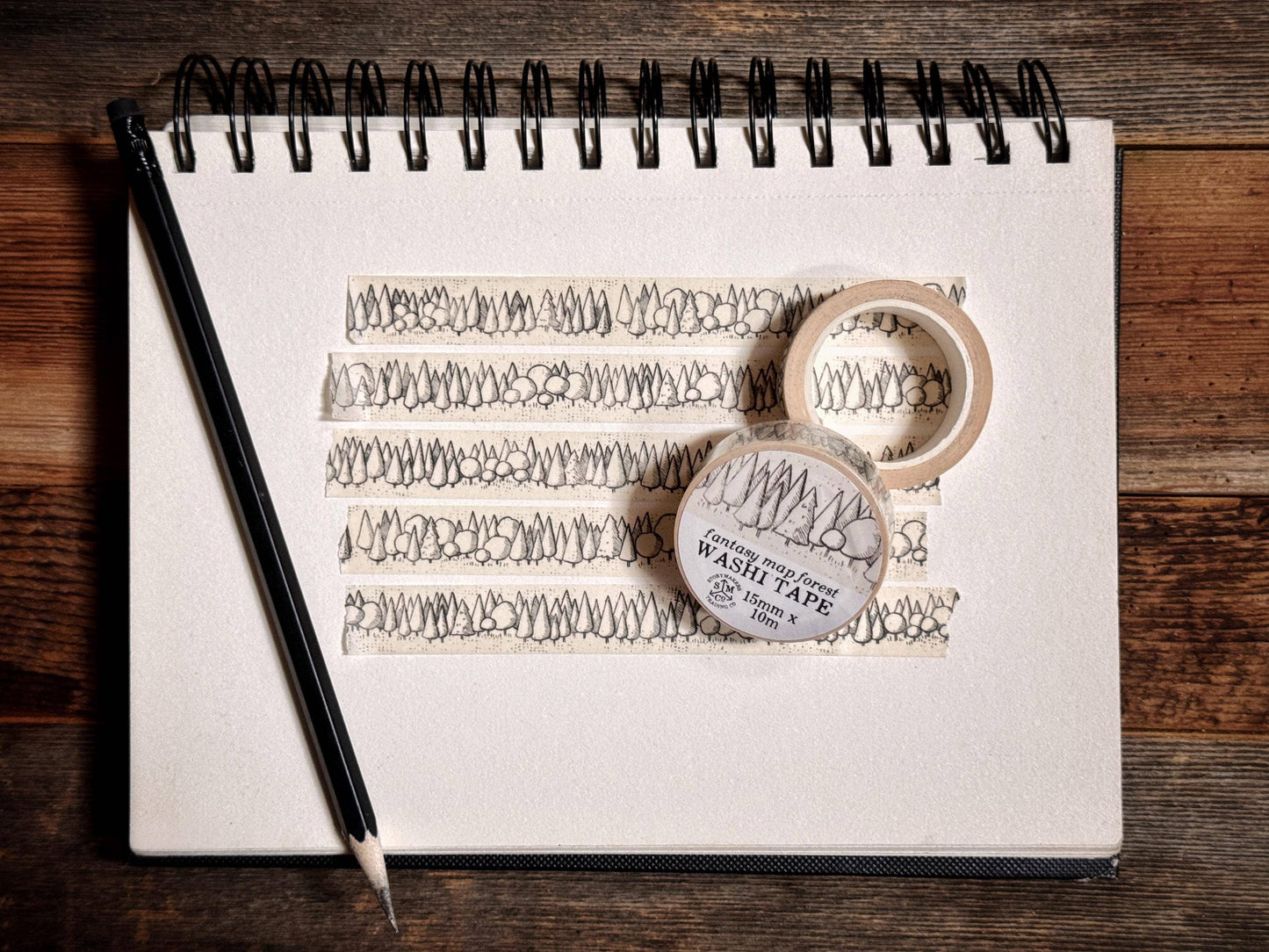 STC Cartography Washi Tape | Forest