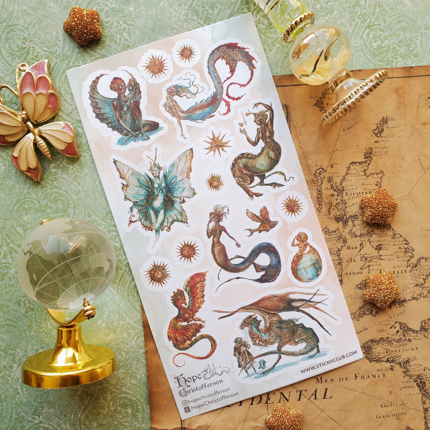 Sticker Sheet | Of Myths & Legends