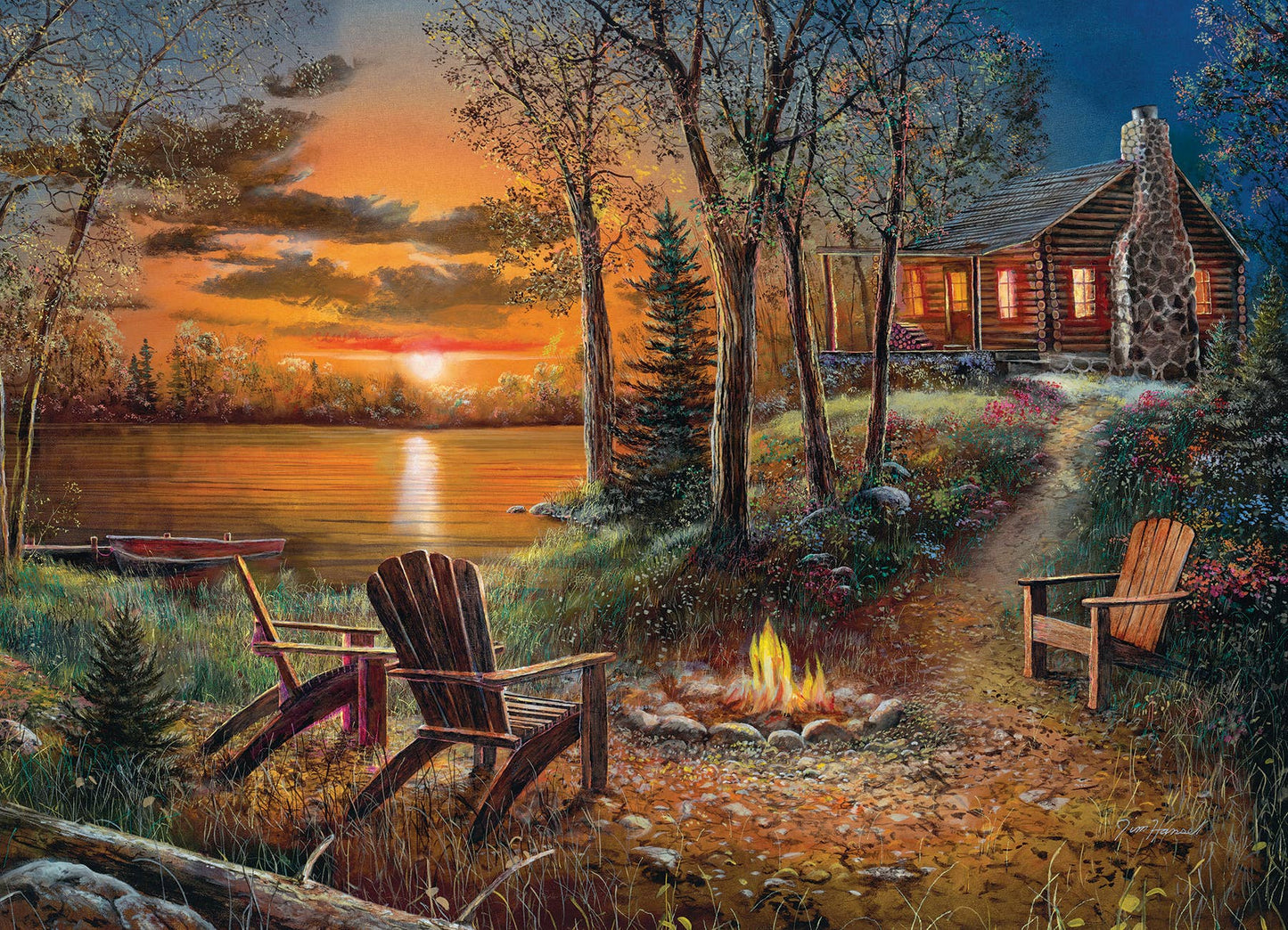 Fireside | 500pc puzzle