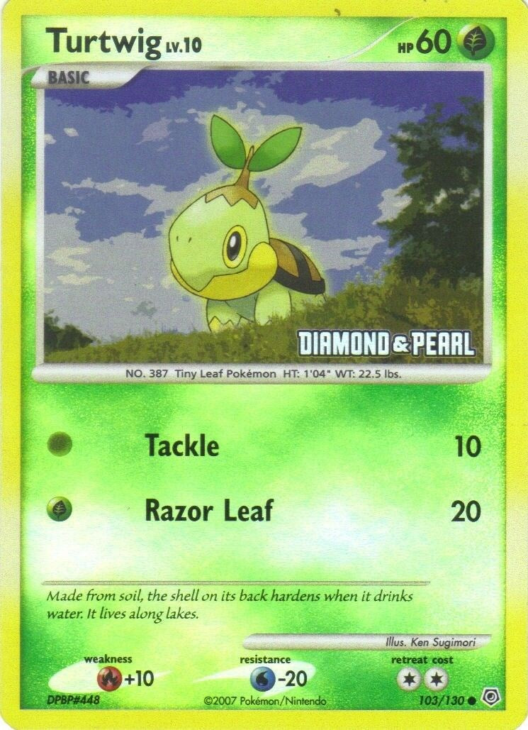 Turtwig - 103/130 [Diamond & Pearl]