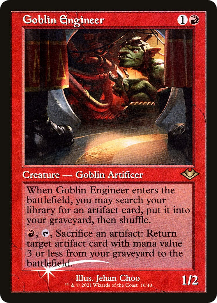 Goblin Engineer (Retro Frame)