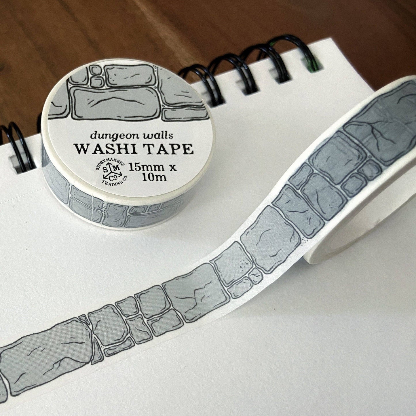 STC Cartography Washi Tape | Stone Walls