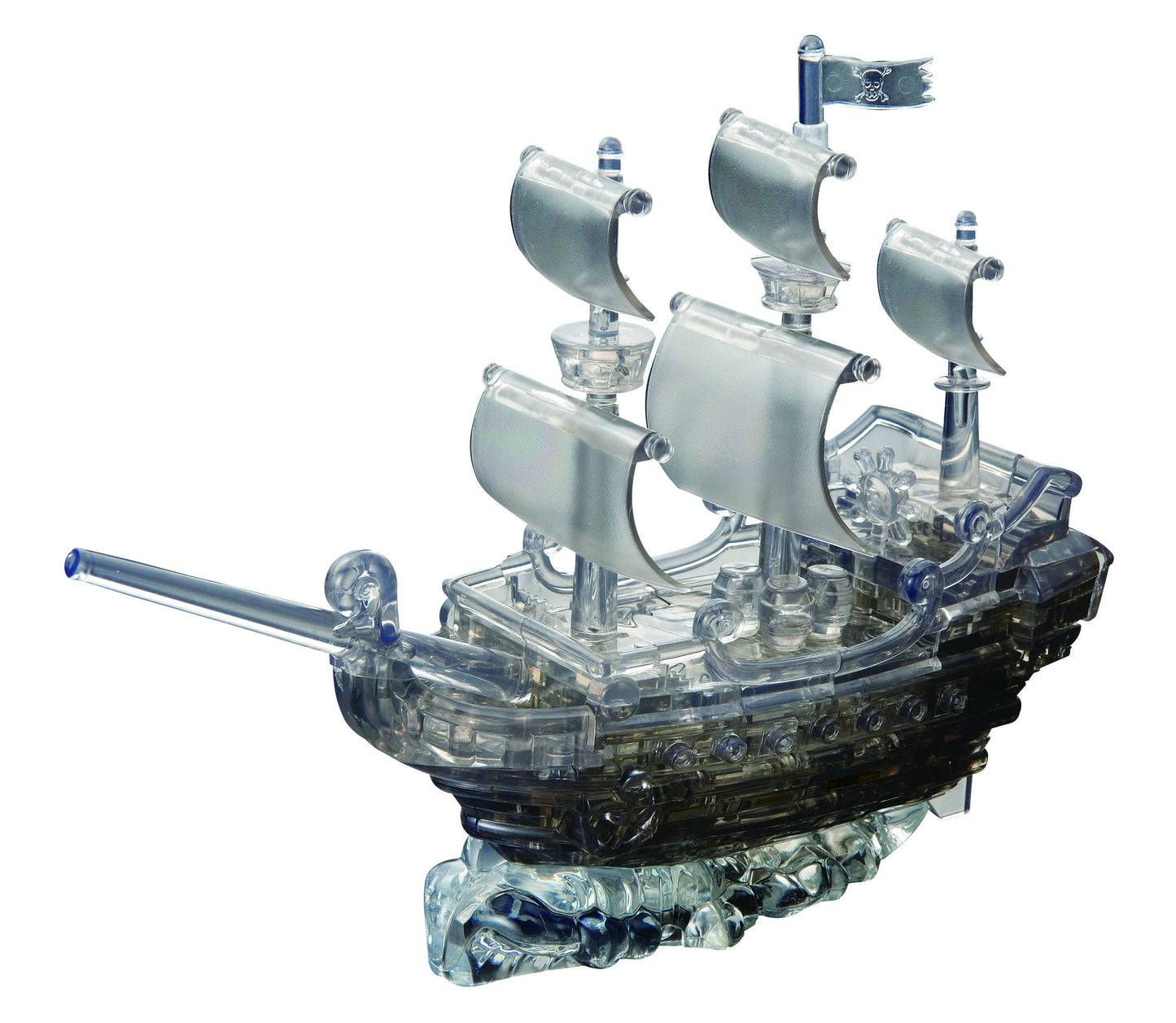 Deluxe Crystal 3D Puzzle | Black Pirate Ship