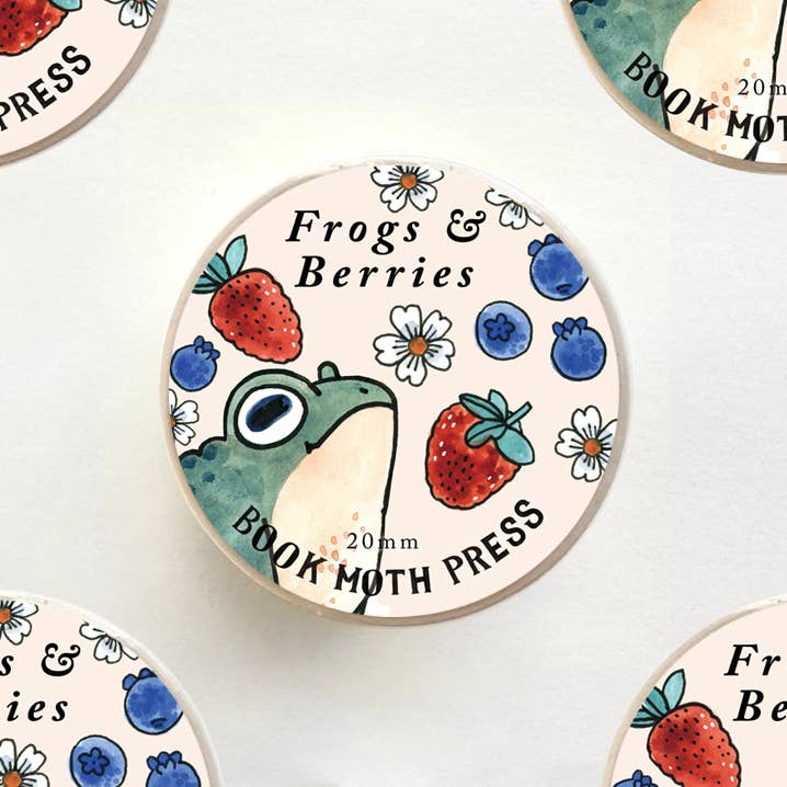 SC Washi Tape | Frogs and Berries