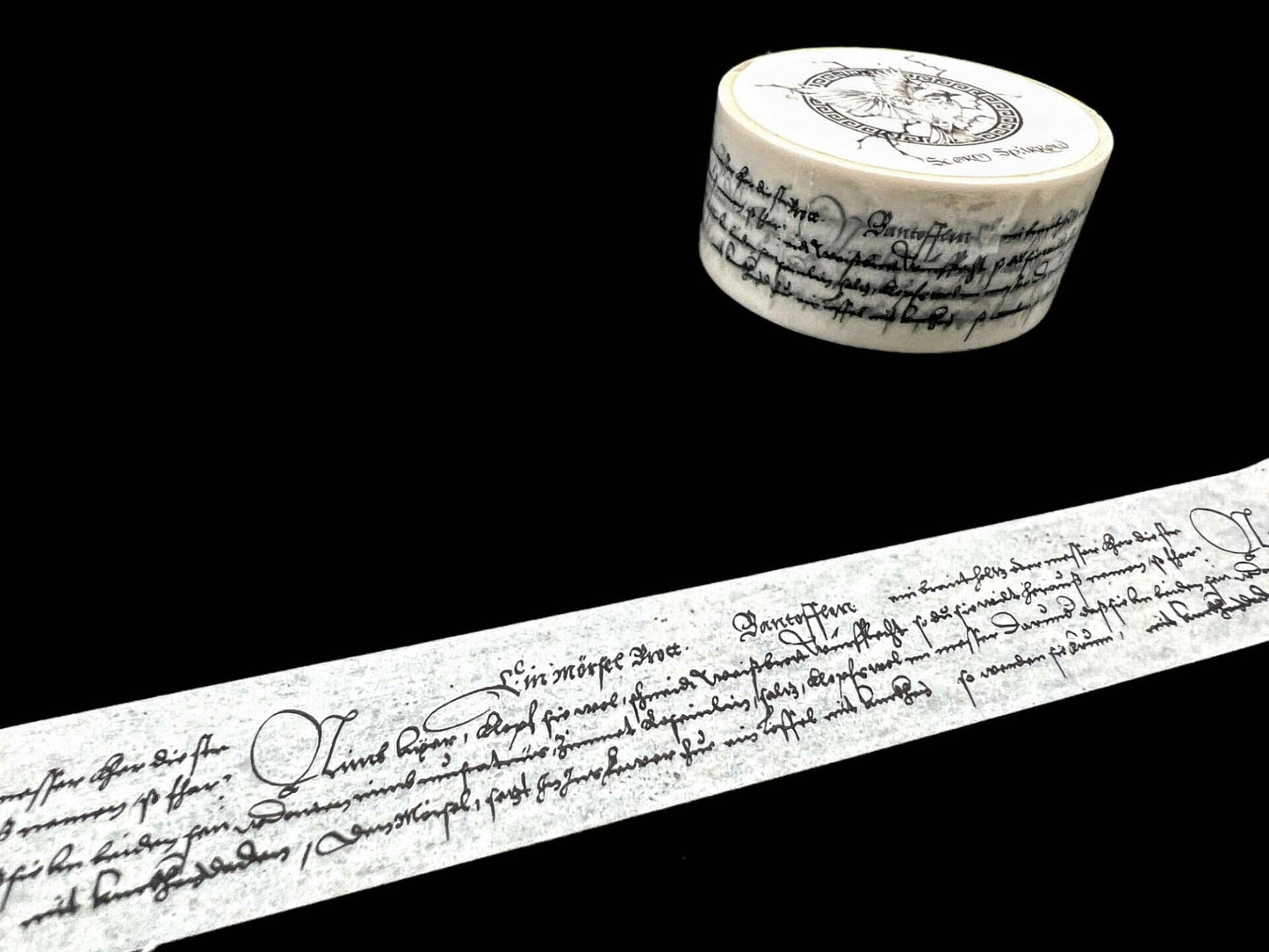 CCC Washi Tape | Vintage Text