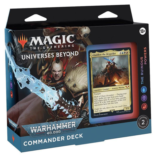 Warhammer 40K Commander Deck - The Ruinous Powers