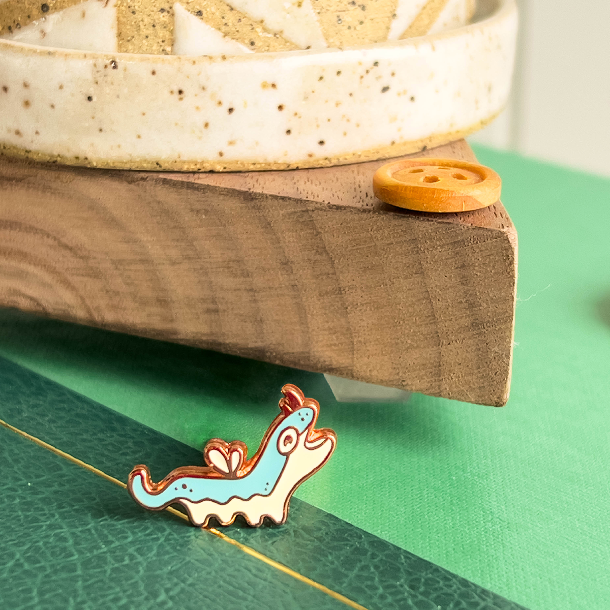 Precious Things Enamel Pin | Button Dragon