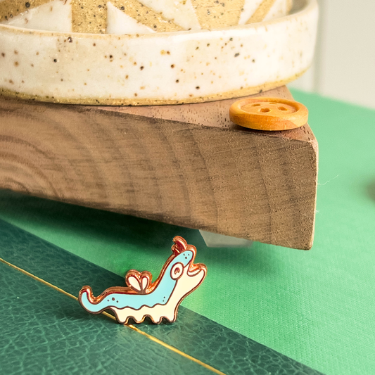 Precious Things Enamel Pin | Button Dragon
