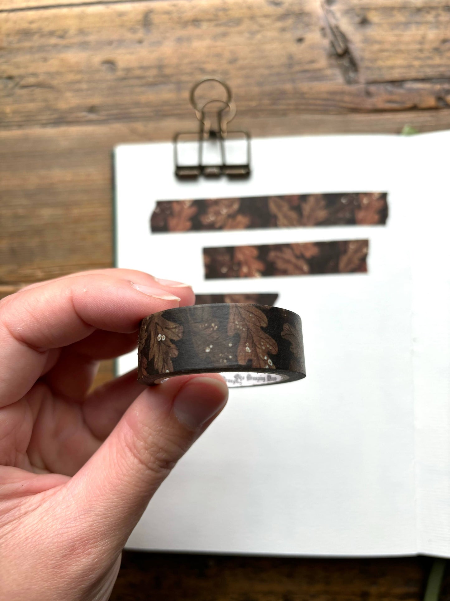 CM Washi Tape | Autumn Oak Leaves