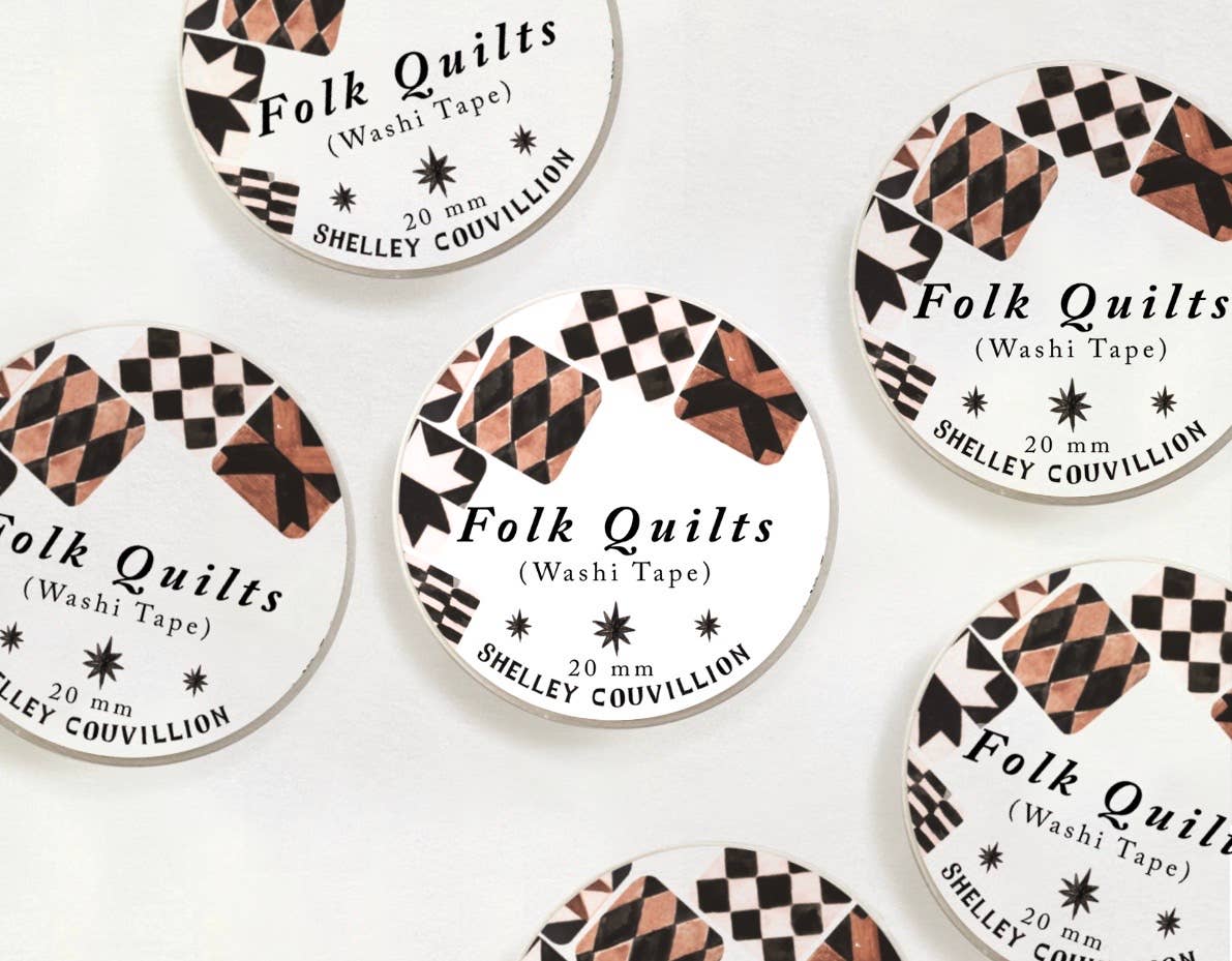 SC Washi Tape | Folk Quilts
