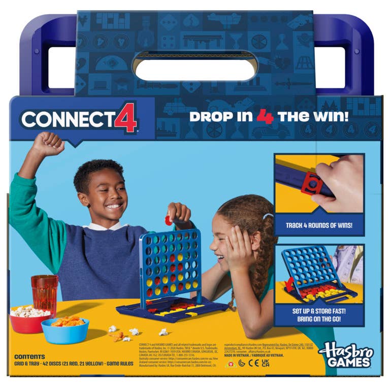 Official Hasbro Games Connect 4 Game (2025)