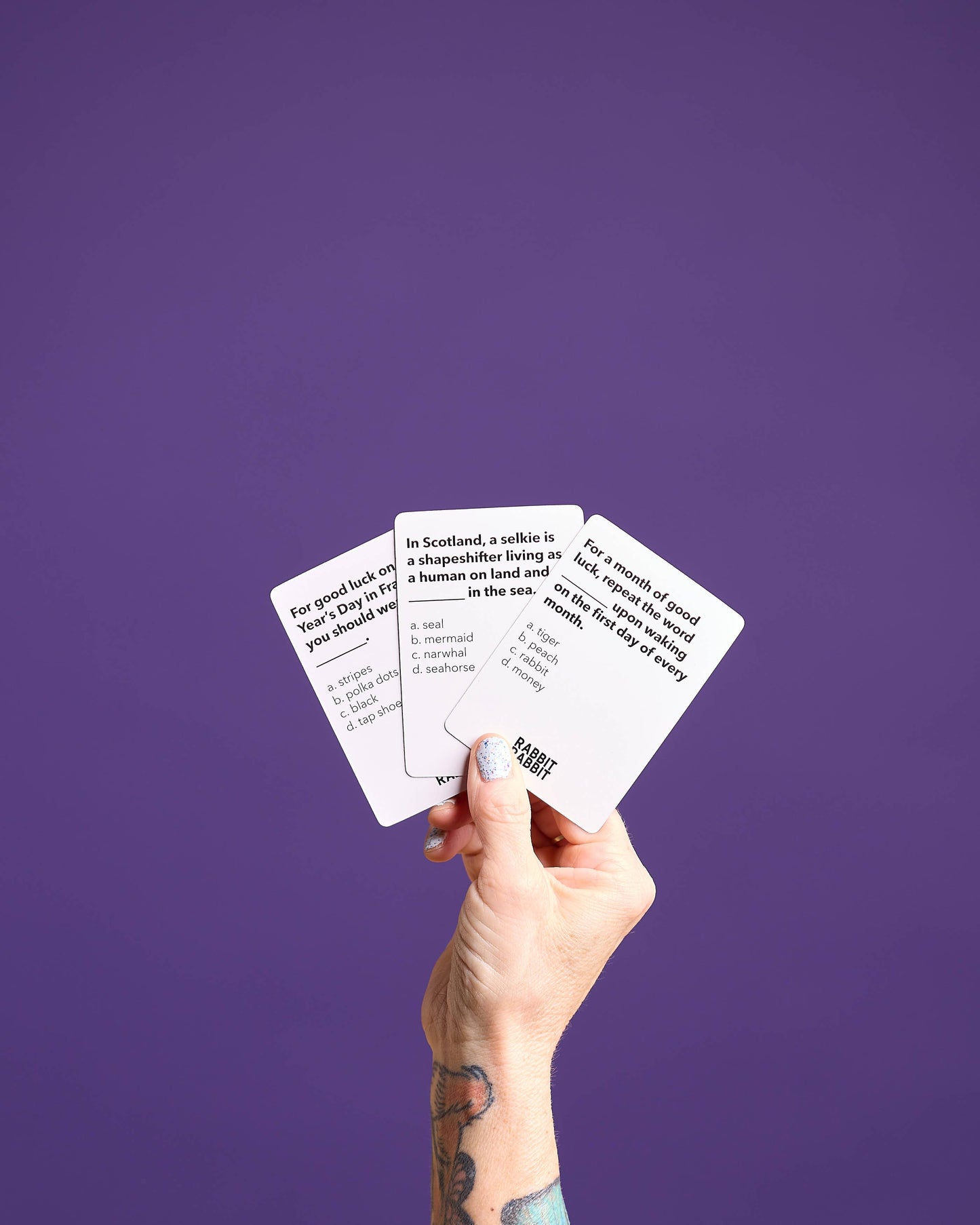 Rabbit Rabbit: A Game of Superstitions