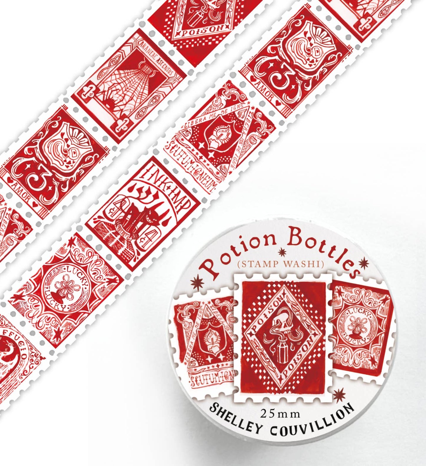 SC Washi Tape | Potion Bottle Stamps