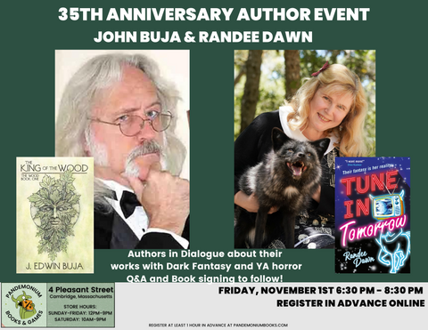 Author Event: 35th Anniversary! John Buja and Randee Dawn